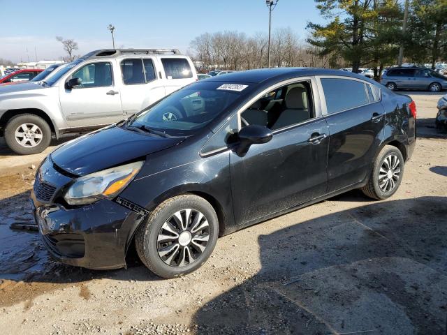 KIA RIO 2013 with VIN KNADM4A37D6222198 - Photo from auction