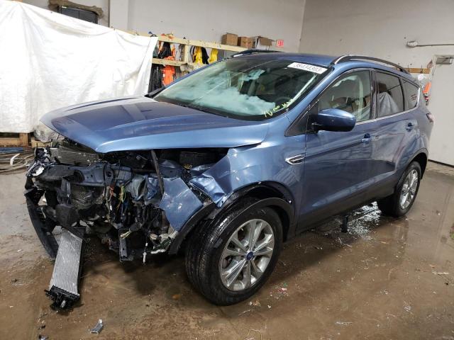 FORD ESCAPE SE 2018 with VIN 1FMCU9GD9JUC05126 - Photo from auction