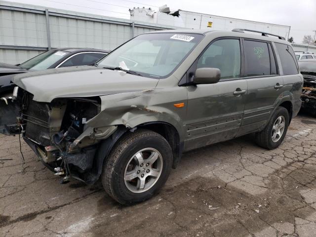 HONDA PILOT EXL 2007 with VIN 5FNYF18537B011920 - Photo from auction