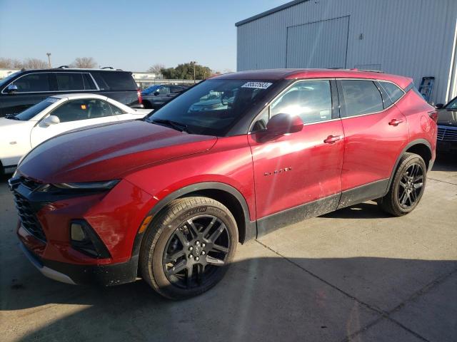 CHEVROLET BLAZER 1LT 2021 with VIN 3GNKBBRA0MS580754 - Photo from auction