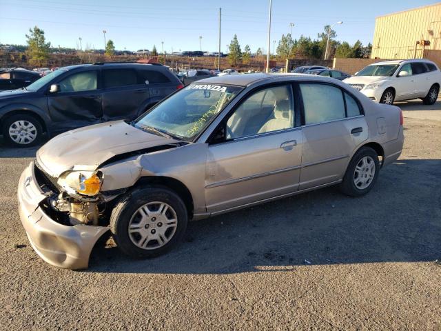 HONDA CIVIC 2001 with VIN 1HGES16521L010393 - Photo from auction