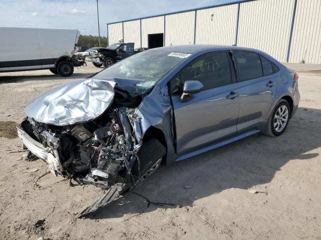 TOYOTA COROLLA LE 2021 with VIN JTDEPMAE1MJ149150 - Photo from auction