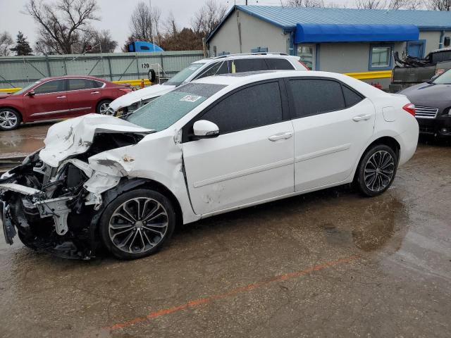 TOYOTA COROLLA L 2015 with VIN 5YFBURHEXFP243878 - Photo from auction