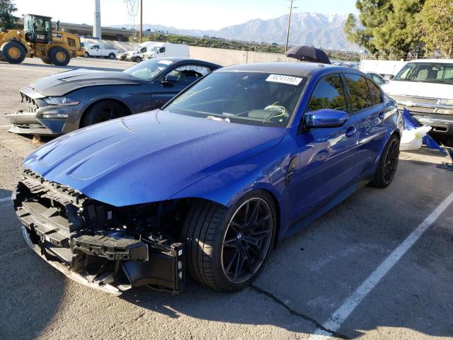 BMW M3 2022 con VIN WBS53AY03NFM31985 - Foto de la subasta