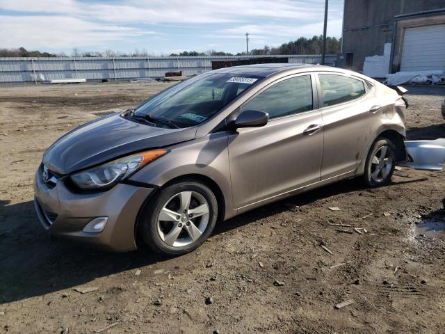 HYUNDAI ELANTRA GL 2012 with VIN 5NPDH4AE5CH062030 - Photo from auction