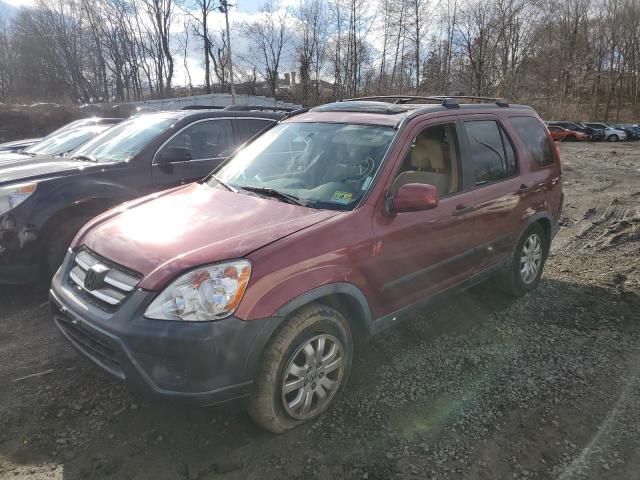 HONDA CR-V EX 2006 with VIN JHLRD78816C006186 - Photo from auction