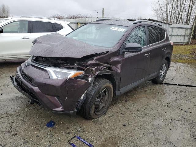 TOYOTA RAV4 LE 2017 with VIN 2T3BFREV4HW681366 - Photo from auction
