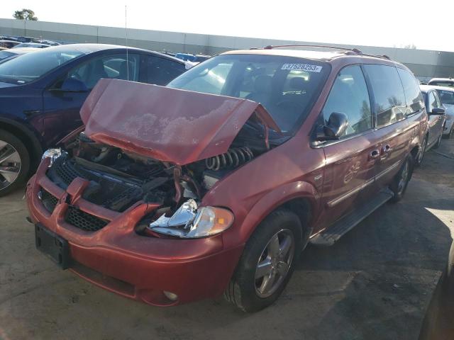 DODGE GRAND CARA 2004 with VIN 2D4GP44L94R574987 - Photo from auction