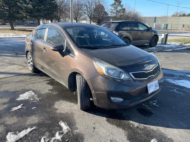 KIA RIO EX 2013 with VIN KNADN4A33D6125593 - Photo from auction