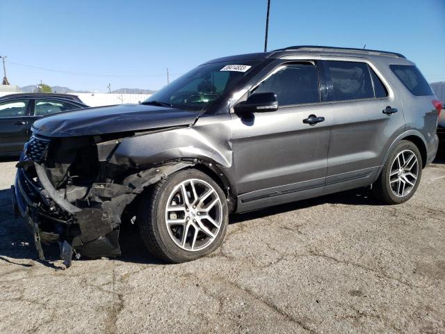FORD EXPLORER S 2018 with VIN 1FM5K8GT8JGA45478 - Photo from auction