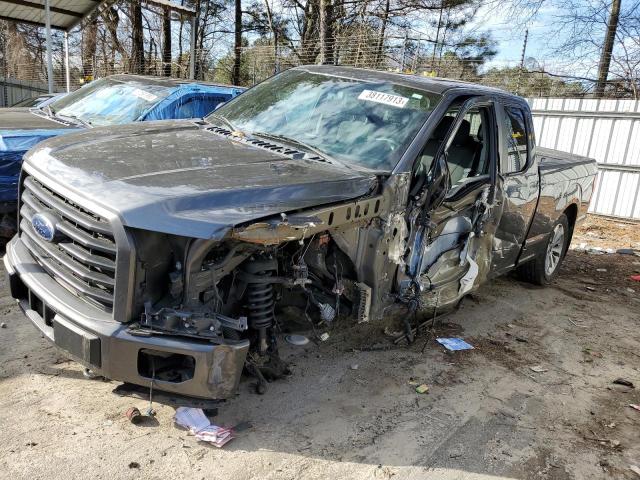 FORD F150 SUPER 2017 with VIN 1FTEX1EP4HFB72814 - Photo from auction