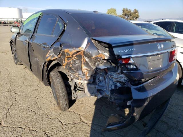 Photo 2 from auction – 2013 HONDA CIVIC EX with VIN 19XFB2F86DE258761
