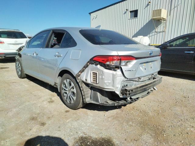 Photo 2 from auction – 2020 TOYOTA COROLLA LE with VIN JTDEBRBE8LJ017382