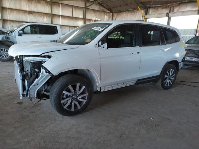 Photo 1 from auction – 2021 HONDA PILOT EXL with VIN 5FNYF5H51MB038679
