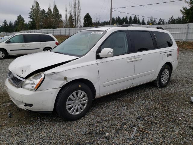 KIA SEDONA LX 2011 with VIN KNDMG4C72B6413339 - Photo from auction