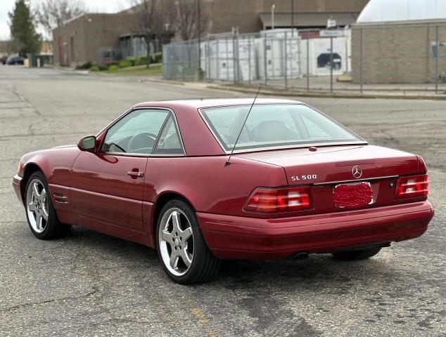Photo 4 from auction – 2000 MERCEDES-BENZ SL 500 with VIN WDBFA68F2YF193617