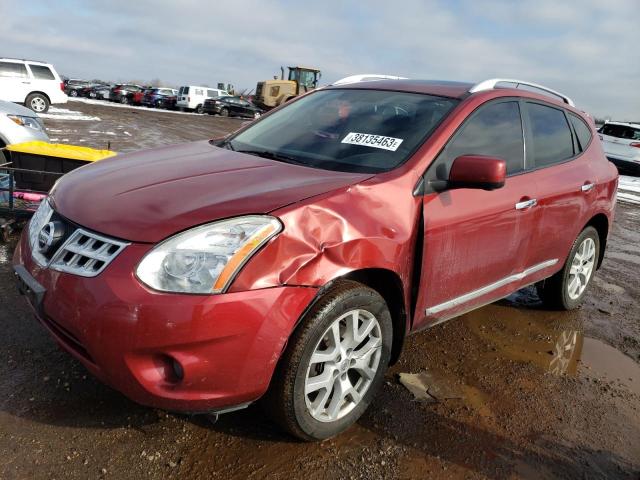 NISSAN ROGUE S 2012 with VIN JN8AS5MV2CW419586 - Photo from auction