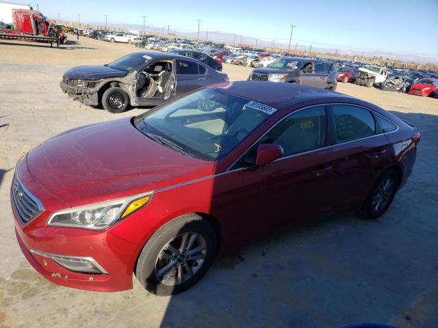 HYUNDAI SONATA SE 2015 with VIN 5NPE24AF1FH173404 - Photo from auction