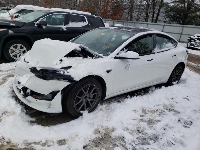 TESLA MODEL 3 2021 with VIN 5YJ3E1EA3MF087292 - Photo from auction