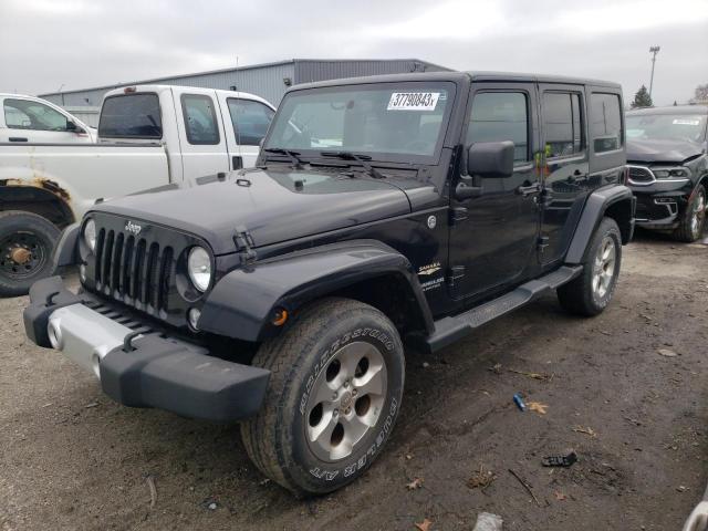JEEP WRANGLER U 2014 with VIN 1C4BJWEG7EL321148 - Photo from auction