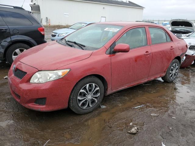 TOYOTA COROLLA BA 2010 with VIN 1NXBU4EE6AZ278139 - Photo from auction