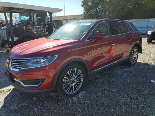 LINCOLN MKX RESERV 2016 with VIN 2LMTJ6LR1GBL56859 - Photo from auction