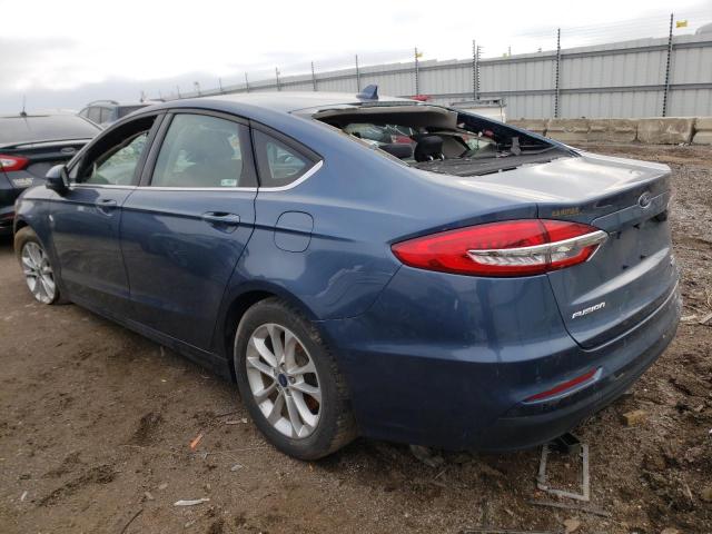 Photo 2 from auction – 2019 FORD FUSION SE with VIN 3FA6P0HD4KR247723