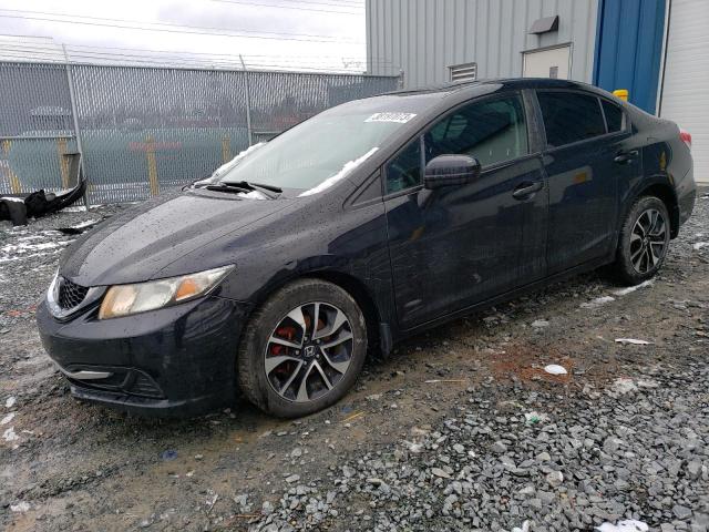 HONDA CIVIC LX 2015 with VIN 2HGFB2F5XFH025190 - Photo from auction