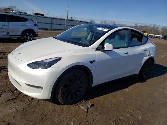 TESLA MODEL Y 2021 with VIN 5YJYGDEF2MF209413 - Photo from auction