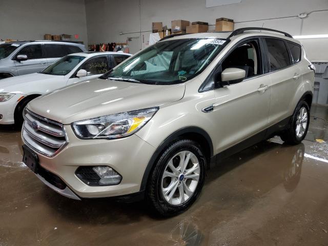 FORD ESCAPE SE 2018 with VIN 1FMCU0GD9JUD47827 - Photo from auction