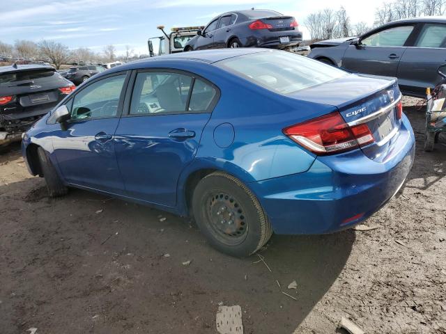 Photo 2 from auction – 2014 HONDA CIVIC LX with VIN 19XFB2F59EE267414