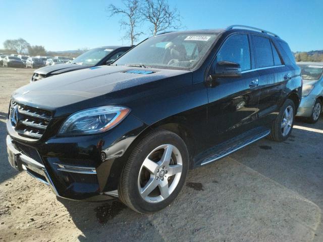 MERCEDES-BENZ ML 350 BLU 2014 with VIN 4JGDA2EB3EA415685 - Photo from auction