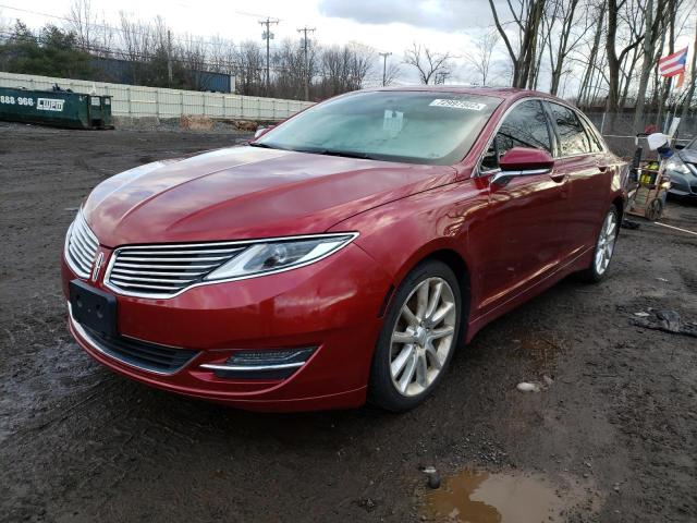 LINCOLN MKZ 2014 with VIN 3LN6L2JK5ER835138 - Photo from auction
