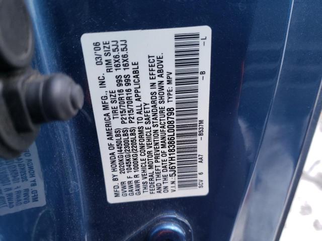 Photo 14 from auction – 2006 HONDA ELEMENT LX with VIN 5J6YH18386L008798