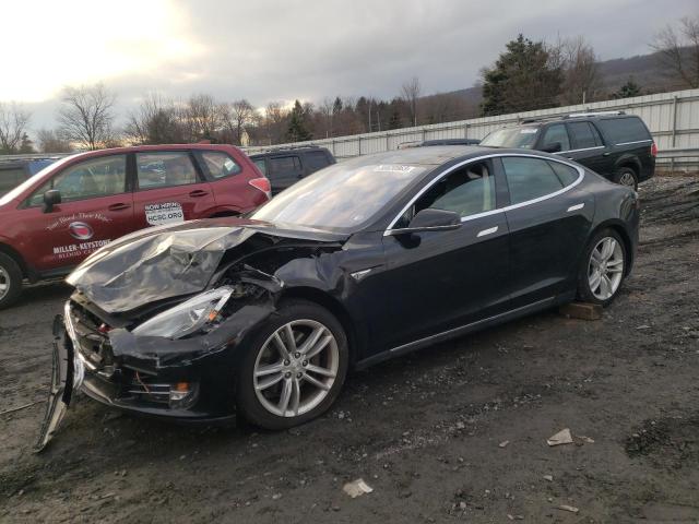 TESLA MODEL S 2014 with VIN 5YJSA1H19EFP40177 - Photo from auction