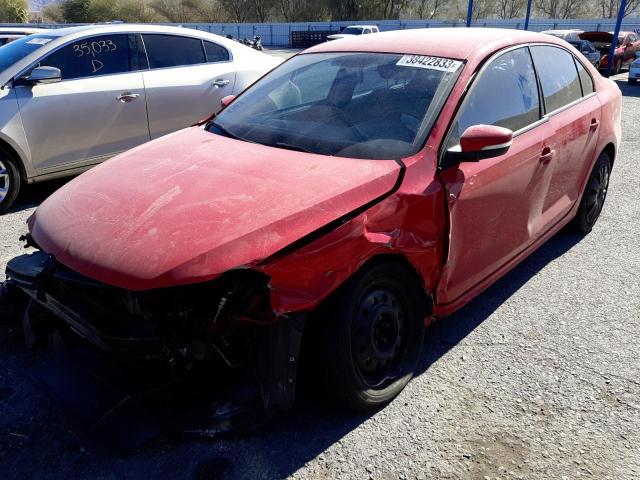 VOLKSWAGEN JETTA SE 2012 with VIN 3VWDP7AJ7CM112161 - Photo from auction