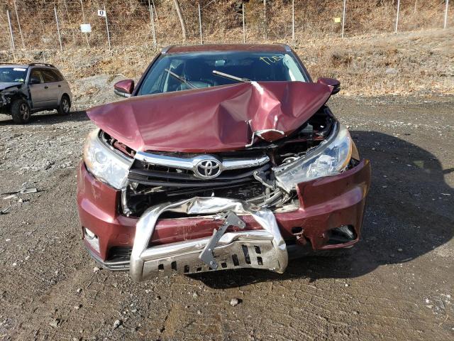 Photo 5 from auction – 2016 TOYOTA HIGHLANDER with VIN 5TDDKRFH9GS315898