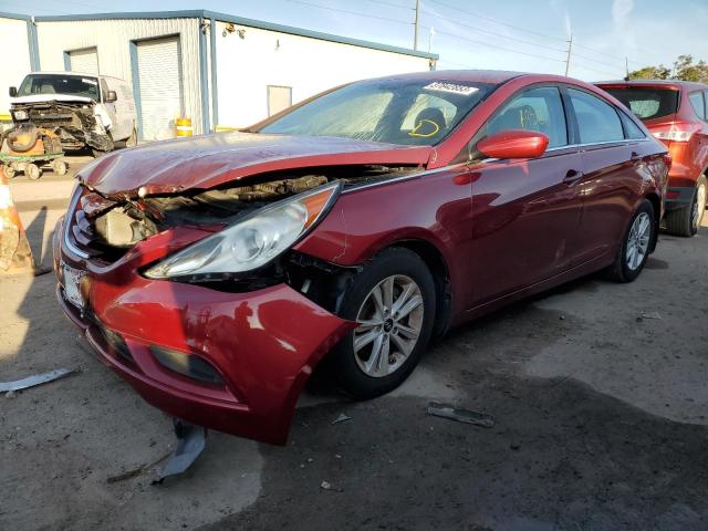 HYUNDAI SONATA GLS 2012 with VIN 5NPEB4AC5CH467759 - Photo from auction