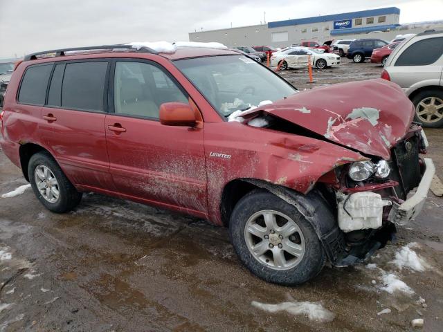 Photo 4 from auction – 2002 TOYOTA HIGHLANDER with VIN JTEHF21A620068418