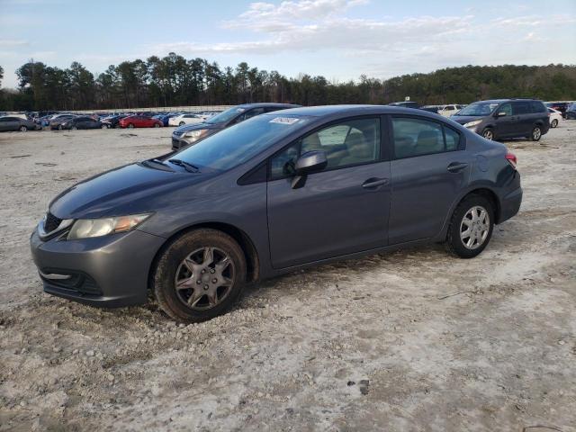 HONDA CIVIC LX 2013 with VIN 19XFB2F5XDE228118 - Photo from auction