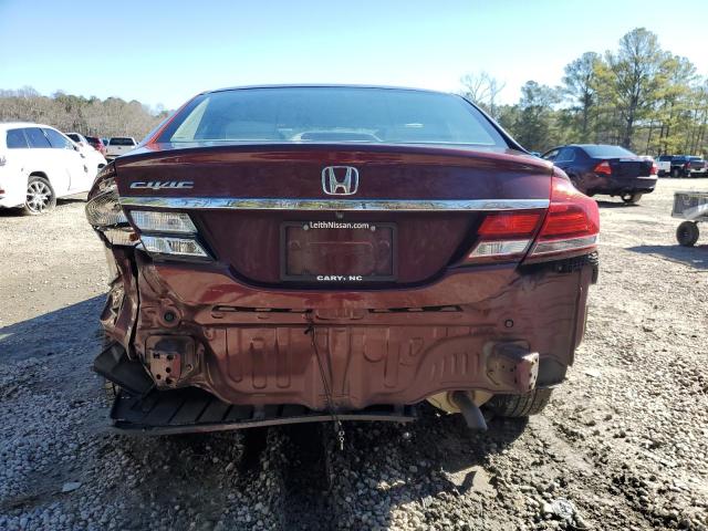 Photo 6 from auction – 2014 HONDA CIVIC LX with VIN 19XFB2F58EE244920