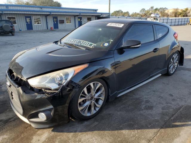 HYUNDAI VELOSTER T 2013 with VIN KMHTC6AE5DU141304 - Photo from auction
