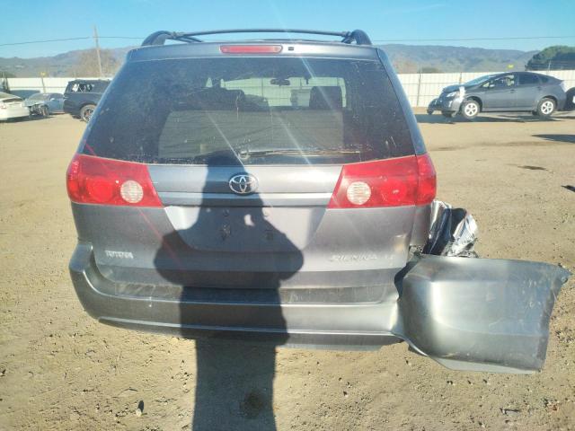 Photo 6 from auction – 2006 TOYOTA SIENNA CE with VIN 5TDZA23C36S547212