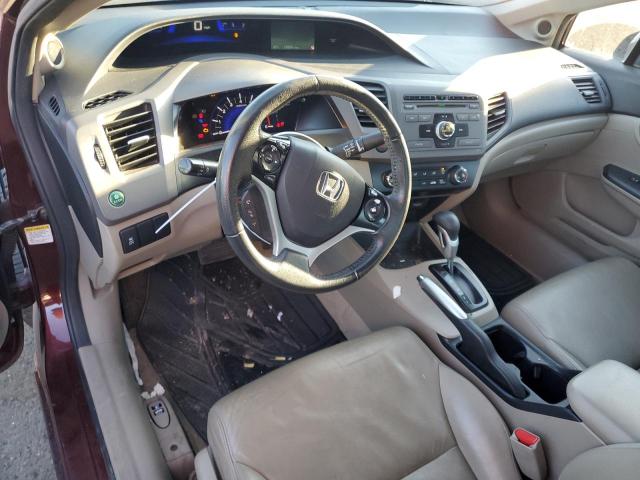 Photo 8 from auction – 2012 HONDA CIVIC EXL with VIN 19XFB2F90CE335485