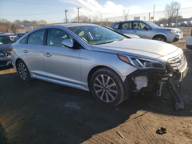 Photo 4 from auction – 2016 HYUNDAI SONATA SPO with VIN 5NPE34AF1GH345753