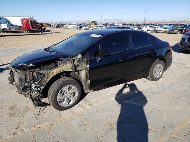 HONDA CIVIC LX 2015 with VIN 2HGFB2F58FH557568 - Photo from auction