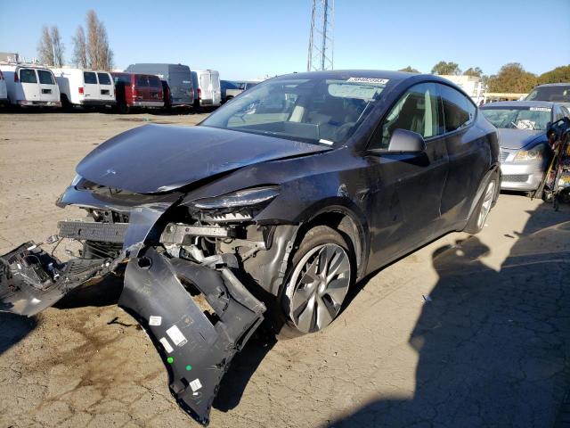 TESLA MODEL Y 2021 with VIN 5YJYGDEE7MF218633 - Photo from auction