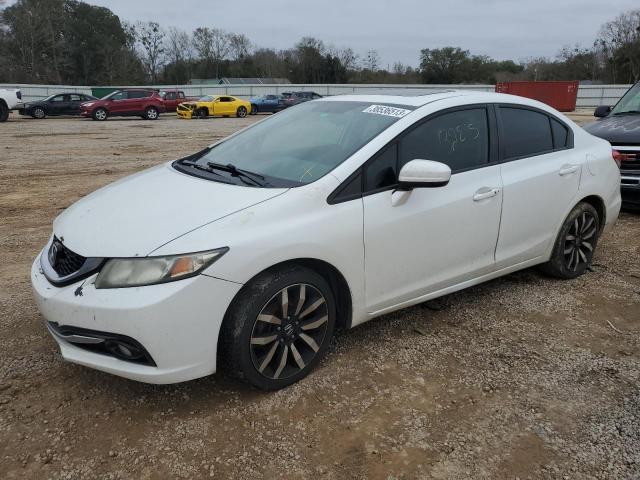 Photo 1 from auction – 2014 HONDA CIVIC EXL with VIN 19XFB2F98EE016466