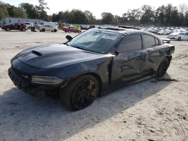 DODGE CHARGER R/ 2018 with VIN 2C3CDXGJ7JH323178 - Photo from auction