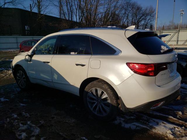 Photo 2 from auction – 2015 ACURA MDX TECHNO with VIN 5FRYD4H47FB028599